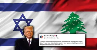 ‘আগামীকাল’ ঐতিহাসিক ইসরাইল-লেবানন বৈঠক: ট্রাম্প